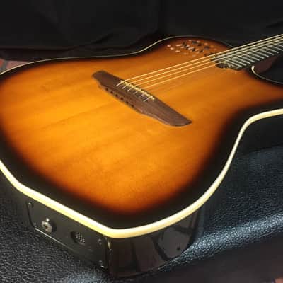 2000 Godin MultiAc Steel String w/ RMS Roland GR Guitar Synth Access - 2 Voice with Hardshell Case image 3