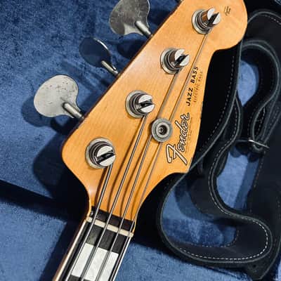 FENDER CUSTOM SHOP JAZZ BASS LIMITED EDITION BLACK HEAVY RELIC 2023 image 5