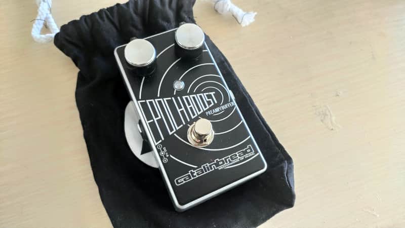 Catalinbread Epoch Boost Preamp/Buffer * Made in USA * Reproduction of the famous Maestro Echoplex EP-3 Tape Echo Preamp Circuit * Up to 20 dB adjustable clean boost * image 1