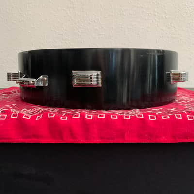 Ludwig No. 905 Jazz Combo 3x13" 6-Lug Piccolo Snare Drum with Keystone Badge 1960 - 1968 - Black image 18
