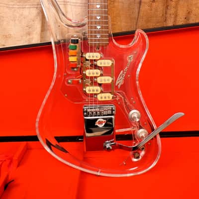 Teisco Spectrum 5 1990's Lucite image 2
