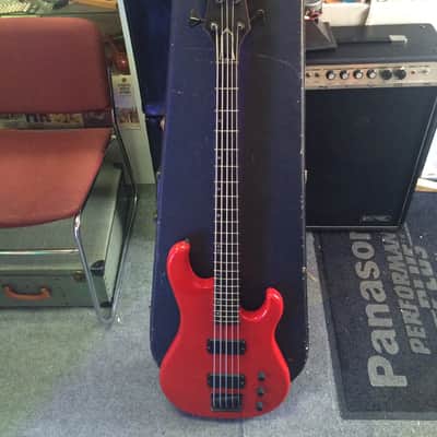 Gibson V 5 String Bass Guitar RED w/ original case image 1