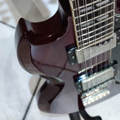 Epiphone SG Doubleneck LTD Flamed Top / G-1275 image 12