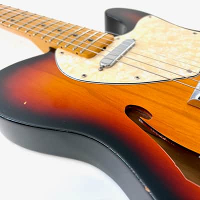 Fender Telecaster Thinline 68 Greg Fessler Masterbuilt 2010 Custom Shop Sunburst image 12