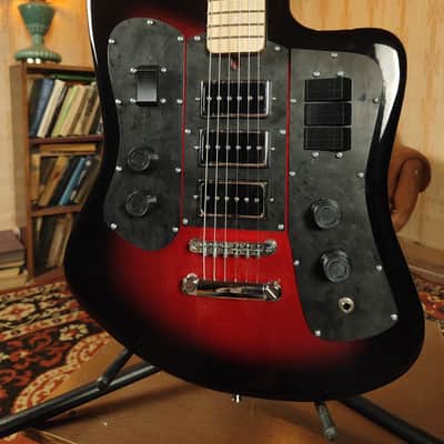 Formanta Style USSR Electric Guitar Built In Tone Bender Soviet Germanium Fuzz image 3