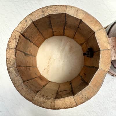 Handcrafted Changüi bongo drums vintage Cuban 1920-50 image 7