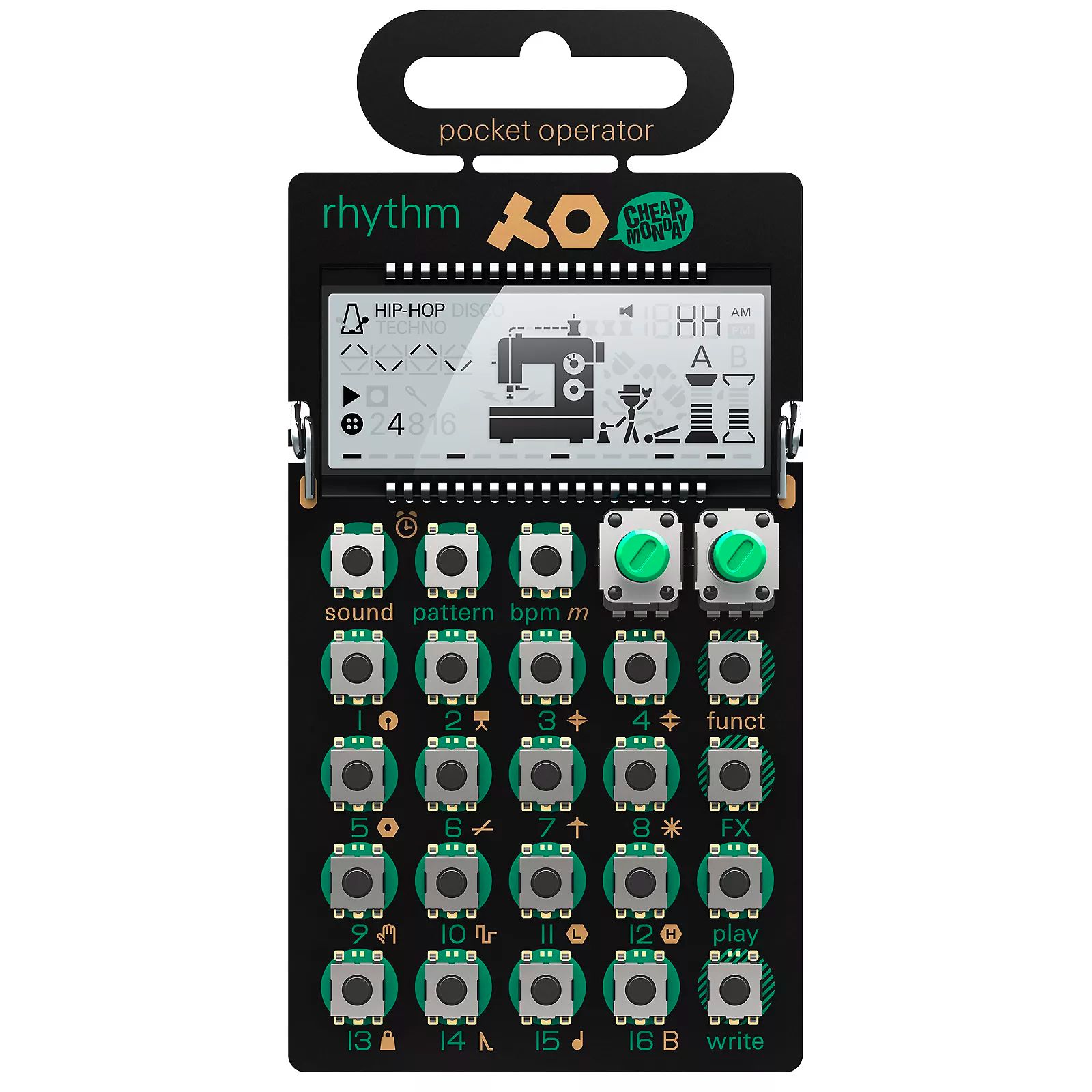Teenage Engineering PO-12 Pocket Operator Rhythm | Reverb