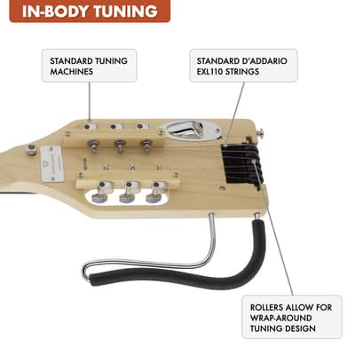 Traveler Guitar Ultra-Light Electric Travel Guitar (Maple) image 5