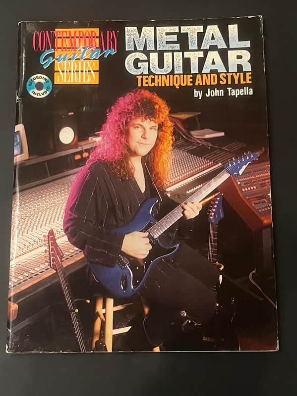 Metal Guitar Technique and Style Guitar Tab Instruction Book With CD image 1