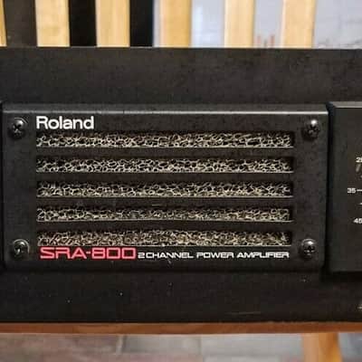 Roland SRA-800 1300 Watt Stereo Power Amplifier | Reverb