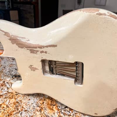 Relic Stratocaster Stratocaster 2025 - Olympic White Nitrocellulose Lacquer image 3