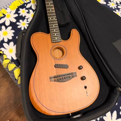 Fender American Acoustasonic Telecaster 2019 - Present - Natural image 1