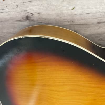 Silvertone Sears Roebuck Co. Kay Harmony 319 1960s - Tobacco Sunburst image 13