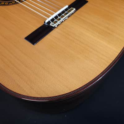 New Jose Ramirez Cedar Estudio 140 Classical Nylon String Guitar w/ Logo'd Hard Case image 12