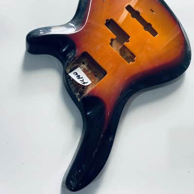 Sunburst Bass Guitar Basswood Body image 15
