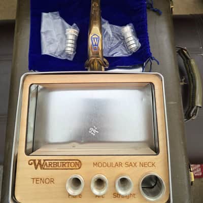 Warburton Tenor Saxophone Modular Neck System 2020 - Gold image 2