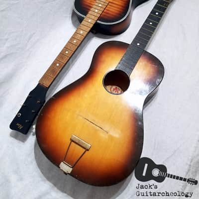 European-Made Parlor Guitar Project 2 Pack - Alex & Lignatone Parlor Guitars (1960s) image 5