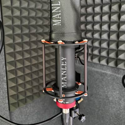 Manley Labs Reference Cardioid Large Diaphragm Tube Condenser Microphone 2010s - Black image 3