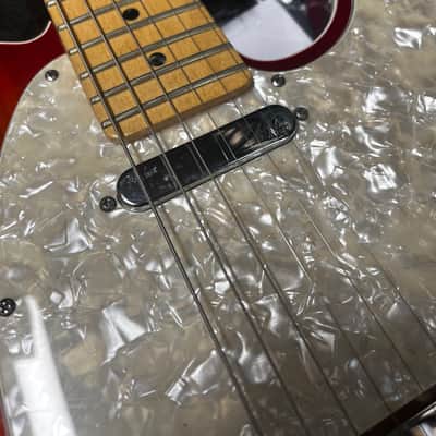 Fender American Deluxe Telecaster Aged Cherry Sunburst Electric Guitar - Used Very Good image 4