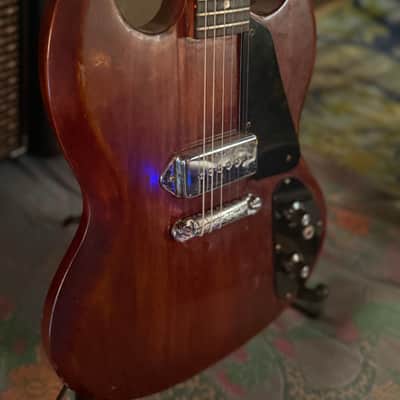 1 of 272 Gibson SG I 1972 - 1974 - Walnut SG 100 RARE TRANSITIONAL MODEL image 3