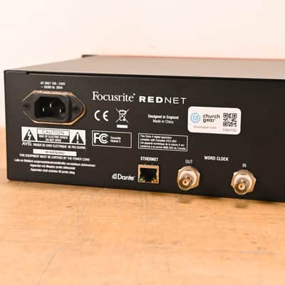 Focusrite RedNet 5 Pro Tools HD to Dante Network Bridge CG01T3S image 9