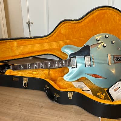 2024 Gibson Custom Shop Trini Lopez – Historic ’64 Reissue – CME Exclusive – Murphy Lab Pelham Blue – OHSC, COA image 14