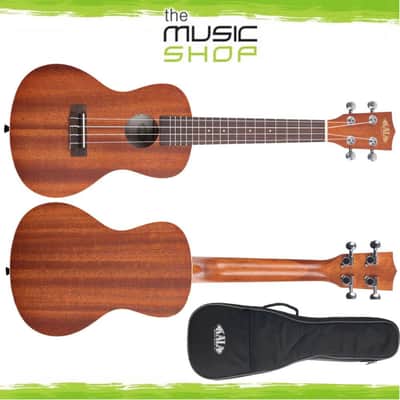 Kala KA-C Concert Satin Mahogany Ukulele with Kala UB-C Bag image 1