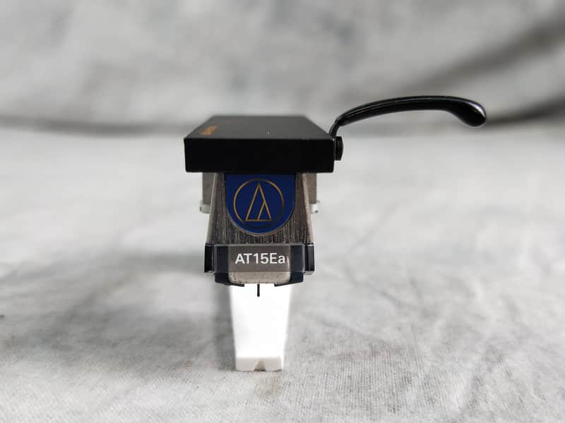 Audio-Technica AT15Ea Cartridge With Headshell In Excellent Condition image 1
