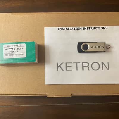 KETRON Pendrive USB Stick Audia Styles Vol. 10 ( for SD9,SD90,SD60,SD60K ) image 1