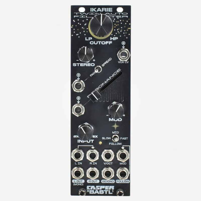 Bastl Instruments/Casper IKARIE Eurorack Dual/Stereo Filter Envelope Follower and Saturation Module image 1