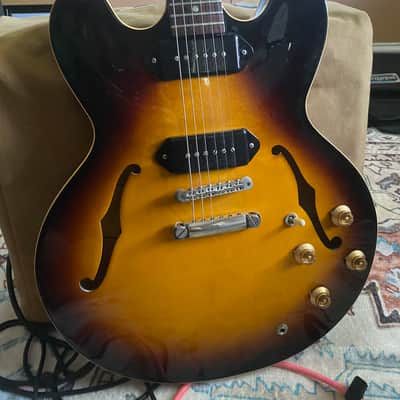 Gibson Memphis ES-335 Dot P-90 2019 - Vintage Burst image 2