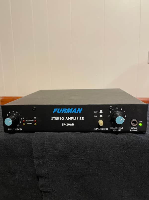 Furman Stereo SP-20AB Amplifier 2000s - Black image 1