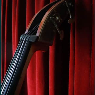Double bass Hand made  3/4 1950-1960 image 6