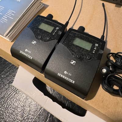 Senheiser EW IEM G4 Twin Wireless In Ear Monitoring System (G 566-608 MHz) image 3