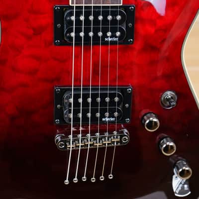 Schecter Omen Extreme-6 - Blood Burst image 5