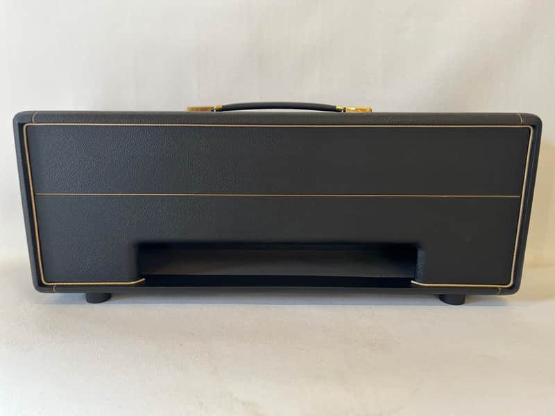 Sourmash 50 Watt Plexi head cabinet New - Black Levant image 1