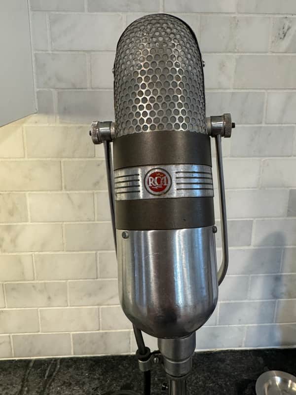 RCA 77-DX 1960s - SILVER NBC NYC STUDIOS image 1