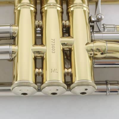 Bach Model 184 Stradivarius Shepherd's Crook Cornet SN 773603 UNUSED image 10