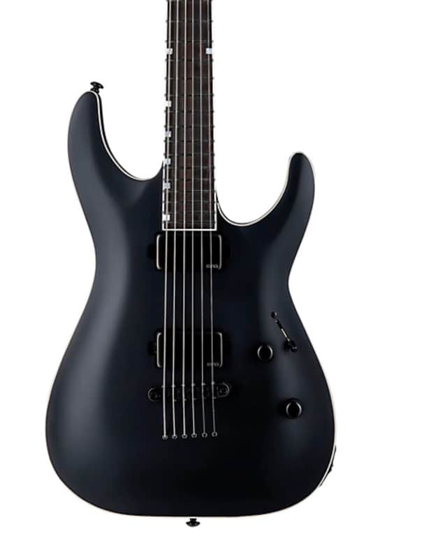 ESP LTD MH-1000 Baritone 2022 - Present - Black Satin image 1