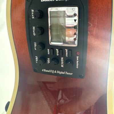 Washburn EA15ITB Festival Series Mini Jumbo with Electronics 2010s - Ice Tea Burst image 5