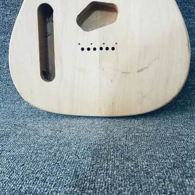 Solid Alder Wood Guitar Telecaster Tele Style Body image 2