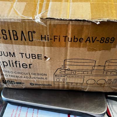 AOSIBAO Hi-Fi Tube Amplifier AV-889 good working great cosmetic condition image 18