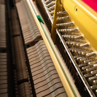 2012 Yamaha T118 Upright Piano | Polished Ebony | 47" | Serial No. H0206169 | Used image 5