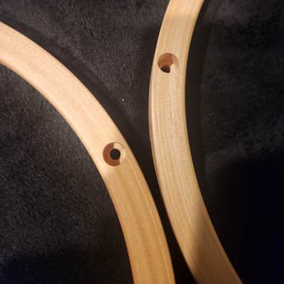 PDP Wood Snare Drum Hoops 13" 8-Lug hoops image 4