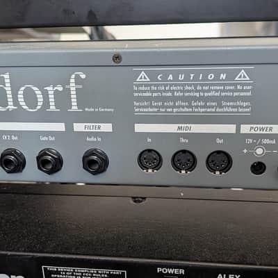 Waldorf Pulse+ Rackmount Synthesizer MIDI Made in Germany 1997 Pulse Plus image 5