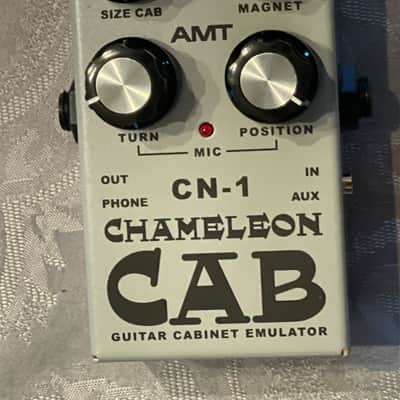 AMT Electronics CN-1 Chameleon Cab Speaker Cabinet Emulator 2010s - Silver image 2