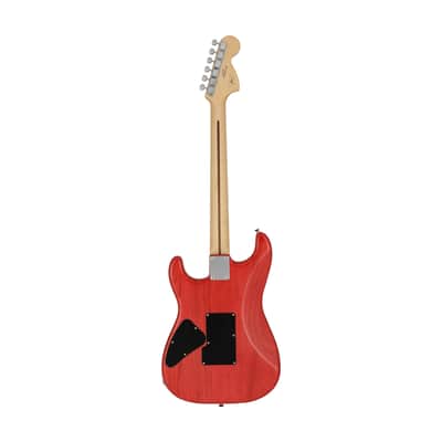 Fender Michiya Haruhata Stratocaster Electric Guitar, Maple FB, Trans Pink image 3