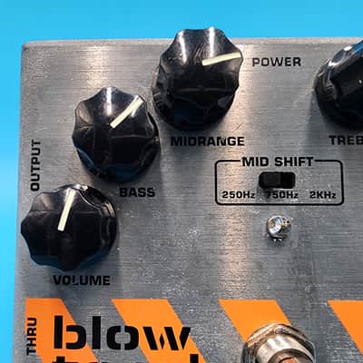 MXR M-181 Bass Blowtorch Overdrive Distortion Guitar Effect Pedal Boost 3 Band image 2