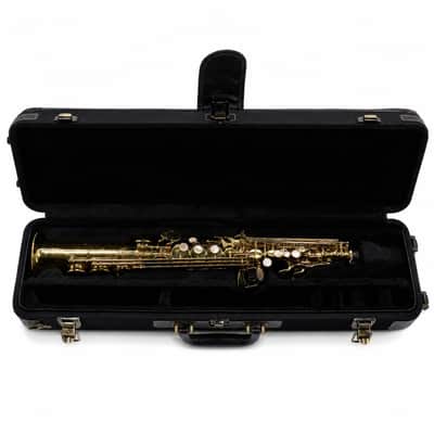 Yanagisawa SWO10 Professional Bb Soprano Saxophone in Gold Lacquer SN 00409374 image 19