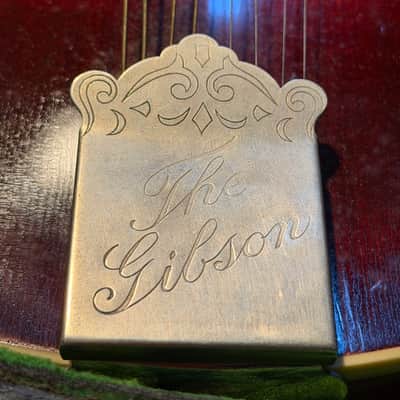 1918–1919 Gibson F-4 Mandolin – Vintage Oval Hole – All Original Parts & Case imagen 6